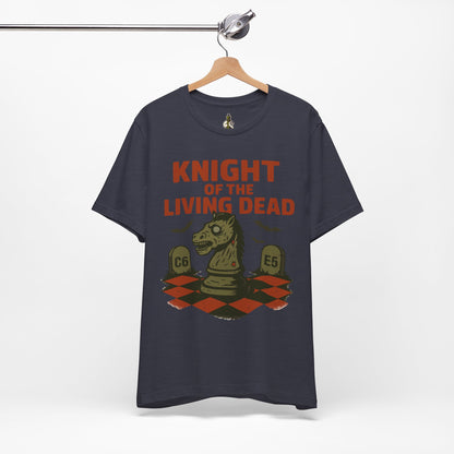 Knight of the Living Dead Unisex Chess Tee