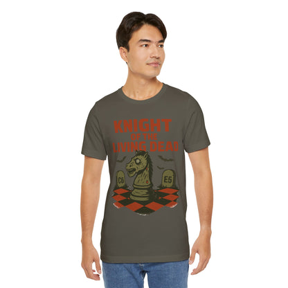 Knight of the Living Dead Unisex Chess Tee