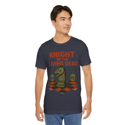 Knight of the Living Dead Unisex Chess Tee